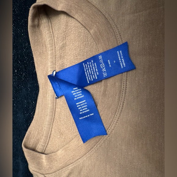 Kit and Ace Wool Blend Long Sleeve Pullover Shirt - Picture 3 of 4